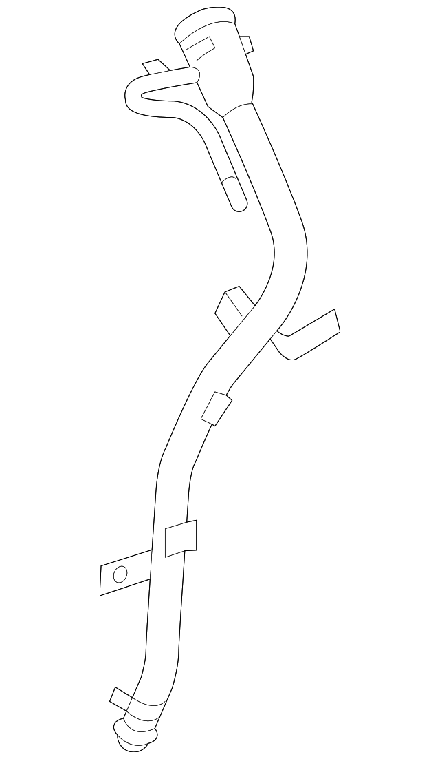 Pipe-Fuel Filler (Jaguar OEM) J9C7847OEM