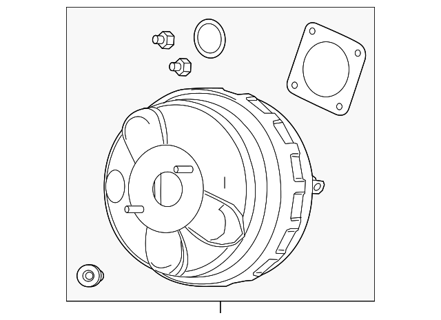 Booster-Brake (Jaguar OEM) J9C7919OEM