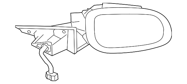 Mirror-Door (Jaguar OEM) (Jaguar OEM) J9C8379OEM