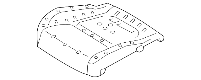 Pad-Cushion (Jaguar OEM) J9C9732OEM
