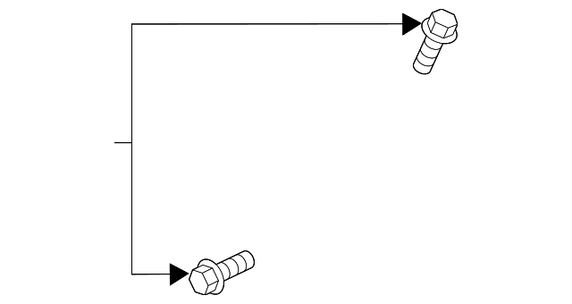 Bolt (Jaguar OEM) JDE10271OEM