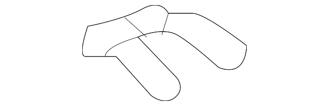 Clip-Hose (Jaguar OEM) JDE12509OEM
