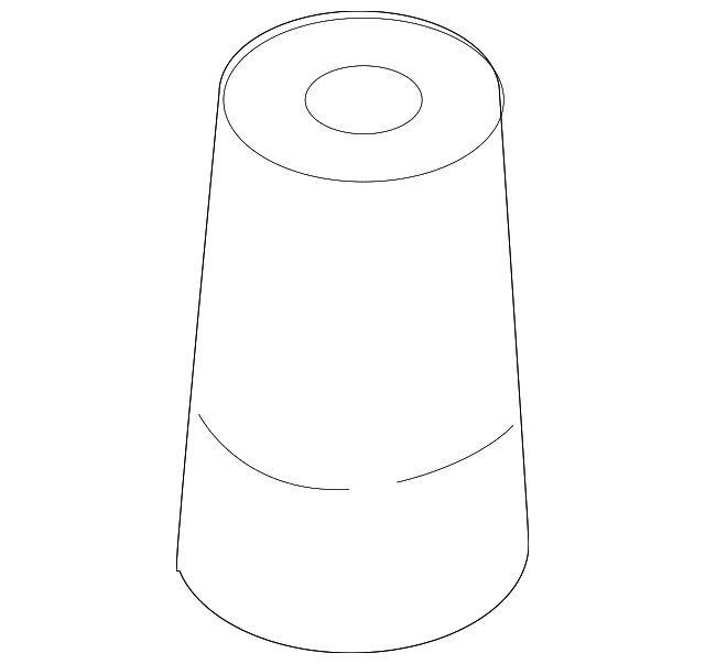 Rubber-Bump Stop (Jaguar OEM) JDE24421OEM