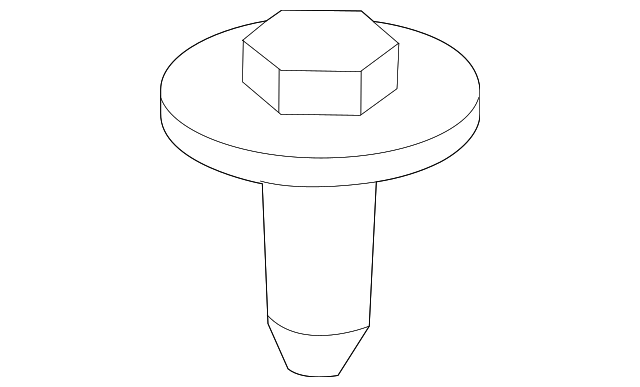 Bolt & Washer (Jaguar OEM) JDE28779OEM