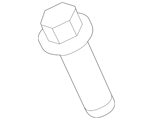 Bolt (Jaguar OEM) JDE33031OEM