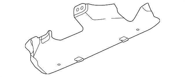 Heatshield (Jaguar OEM) JDE36491OEM