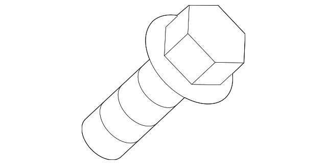 Screw (Jaguar OEM) JDE36570OEM