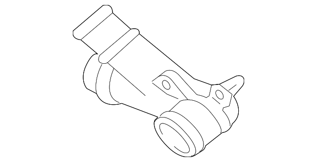 Elbow-Inlet (Jaguar OEM) JDE36984OEM