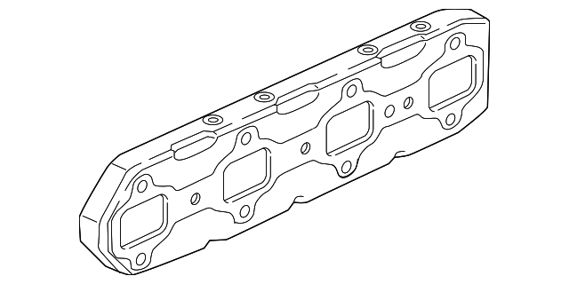 Gasket-Exhst Man (Jaguar OEM) JDE38416OEM