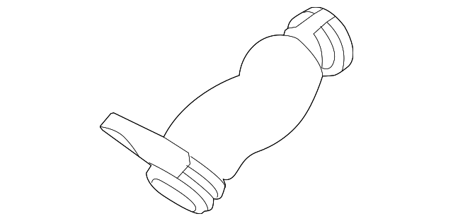 Hose (Jaguar OEM) JDE38632OEM