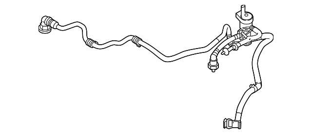 Tube (Jaguar OEM) JDE38633OEM