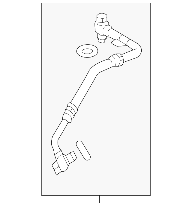 Pipe-Oil Feed JDE38786OEM