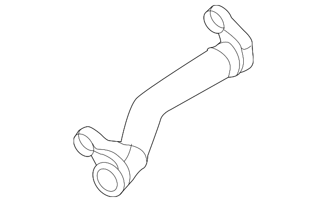 Hose-Water (Jaguar OEM) JDE38850OEM