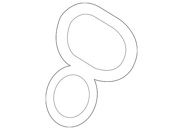 Gasket (Jaguar OEM) JDE39873OEM