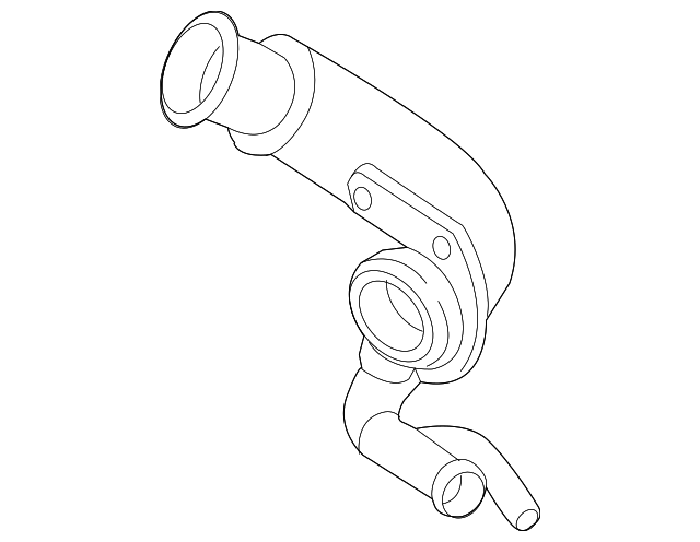 Hose-Bypass (Jaguar OEM) JDE39965OEM