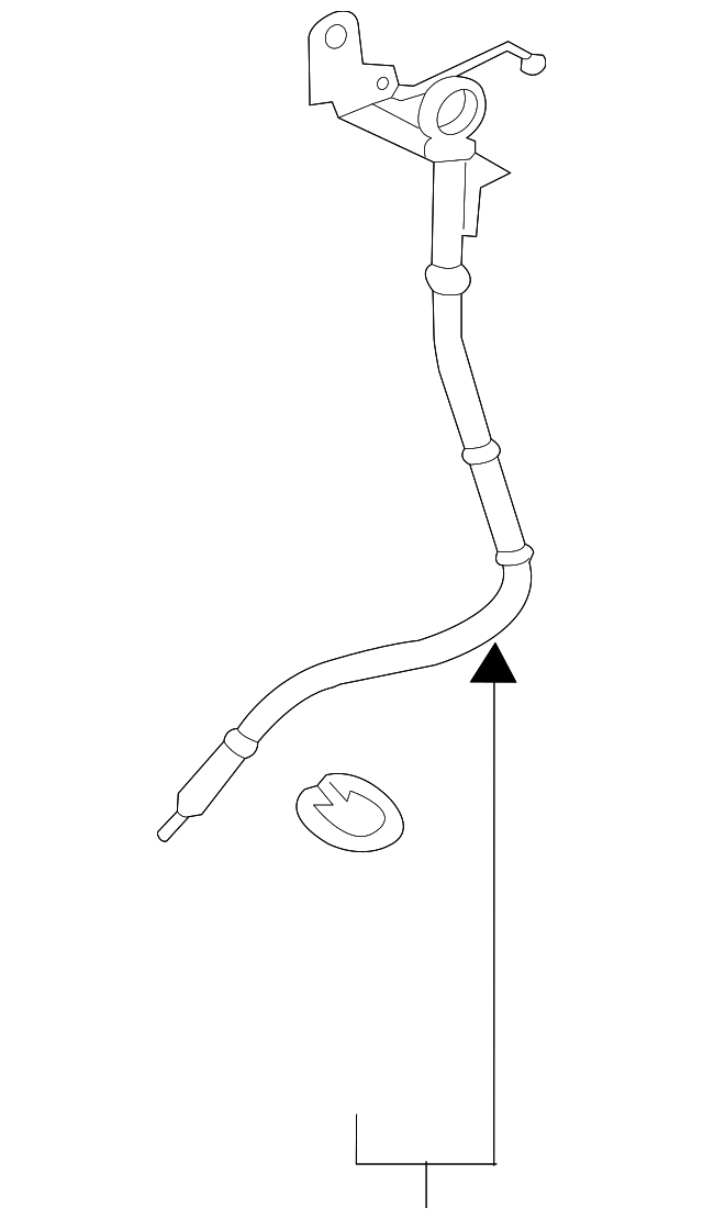 Dipstick (Jaguar OEM) JDE40111OEM