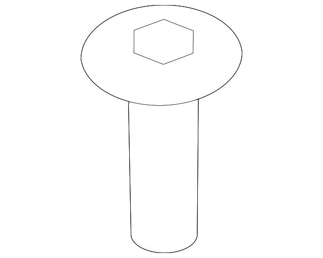 Screw (Jaguar OEM) JDE5359OEM