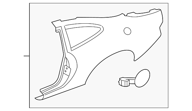 Panel-Tonneau - Discontinued (Jaguar OEM) JLM20070OEM