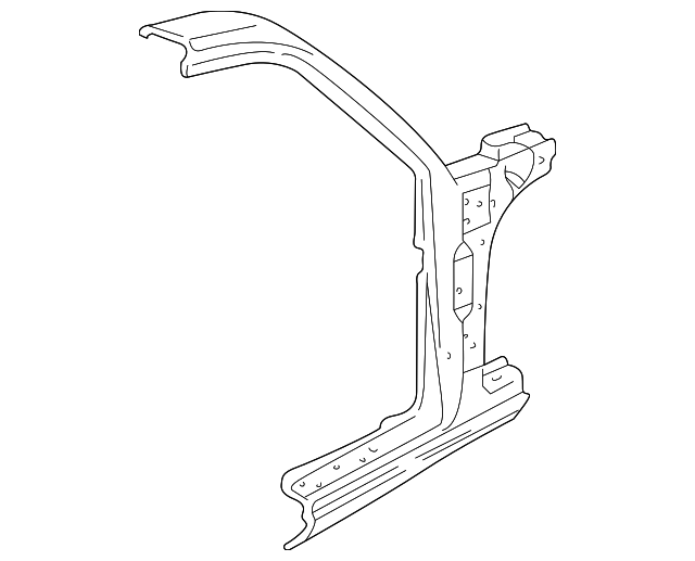 Panel-A-Post - Discontinued (Jaguar OEM) JLM20503OEM