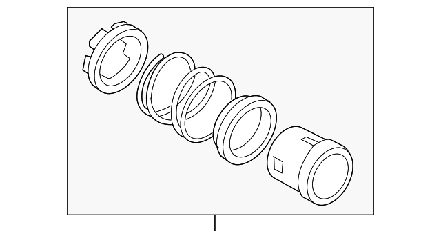 Kit-Sensor Fixin (Jaguar OEM) JLM21560OEM