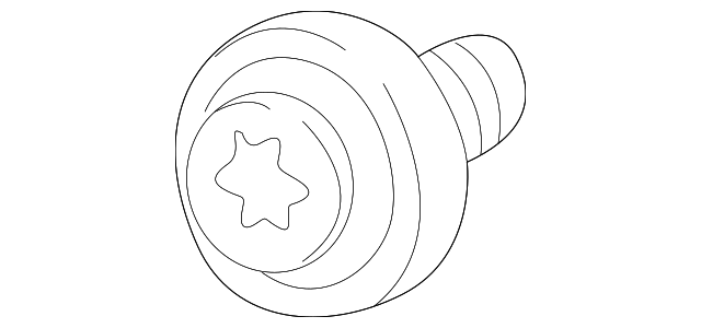 Screw-Torx (Jaguar OEM) JXB10610FPOEM