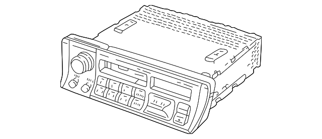 Player-Radiocass, Discontinued (Limited Supply) (Jaguar OEM) LJA4100BAOEM
