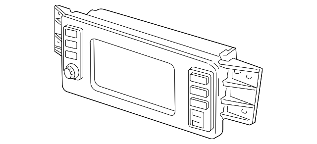 Screen-Navigatio (Jaguar OEM) LJD2440AEOEM