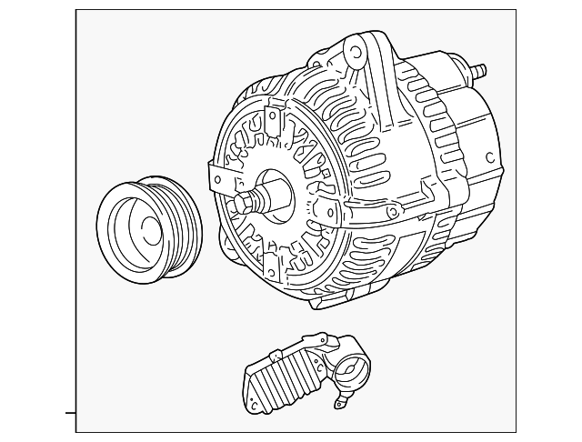 Alternator (Jaguar OEM) LNC1800AAOEM