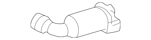 Connector-Tube (Jaguar OEM) LNC7072AAOEM