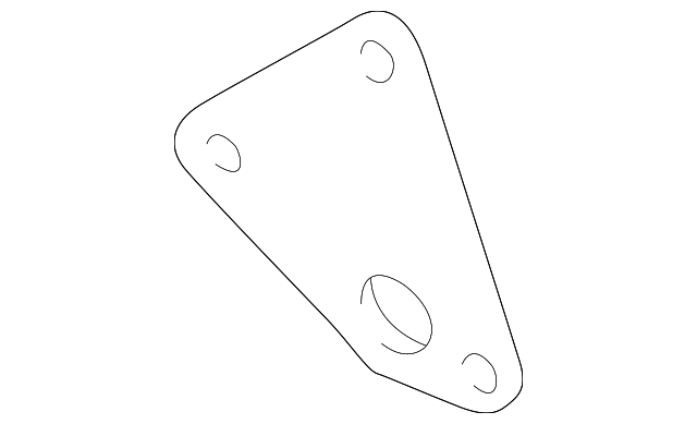 Plate-Damper Mtg, Discontinued (Limited Supply) MJA1375AAOEM