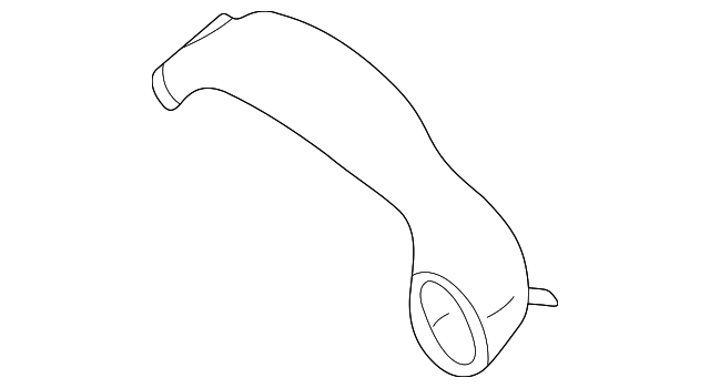 Air Duct-Face Le (Jaguar OEM) MJA6622ADOEM