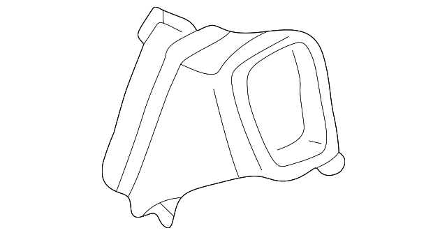 Duct (Jaguar OEM) MJA6691AAOEM