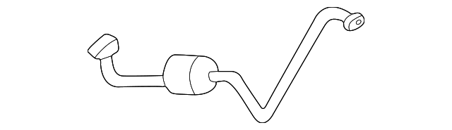 Pipe-Air Con (Jaguar OEM) MJA7312CBOEM