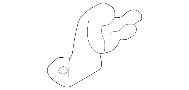 Oil Cooler Mounting Bracket (Jaguar OEM) MJA8081ACOEM