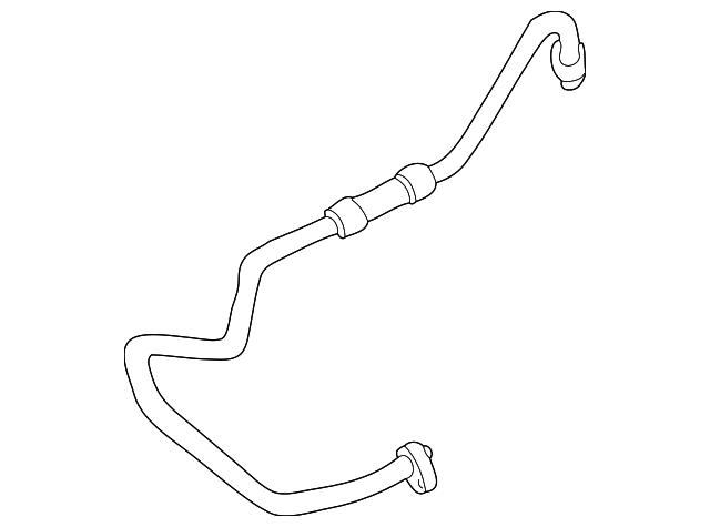 Jaguar Hose MJE7470ABOEM