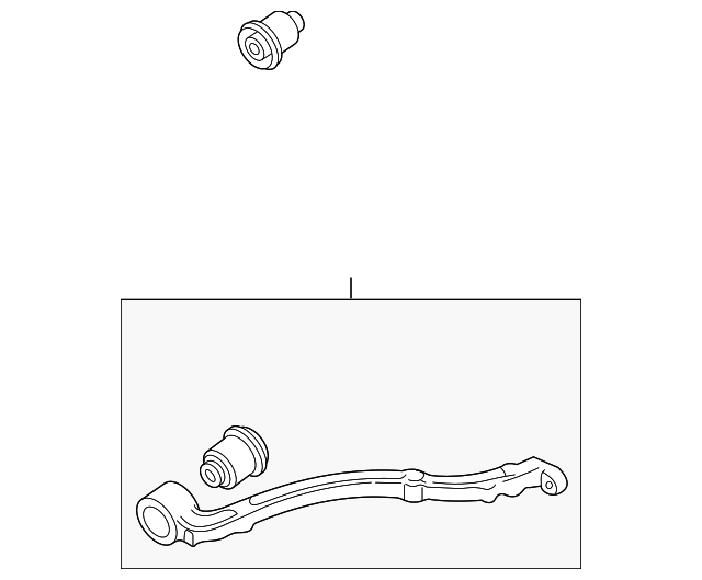 Jaguar Wishbone-Lower MNC1311AFOEM