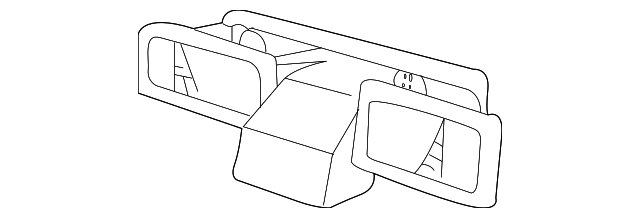 Duct-Face Level - Discontinued (Jaguar OEM) MNC6670ACOEM