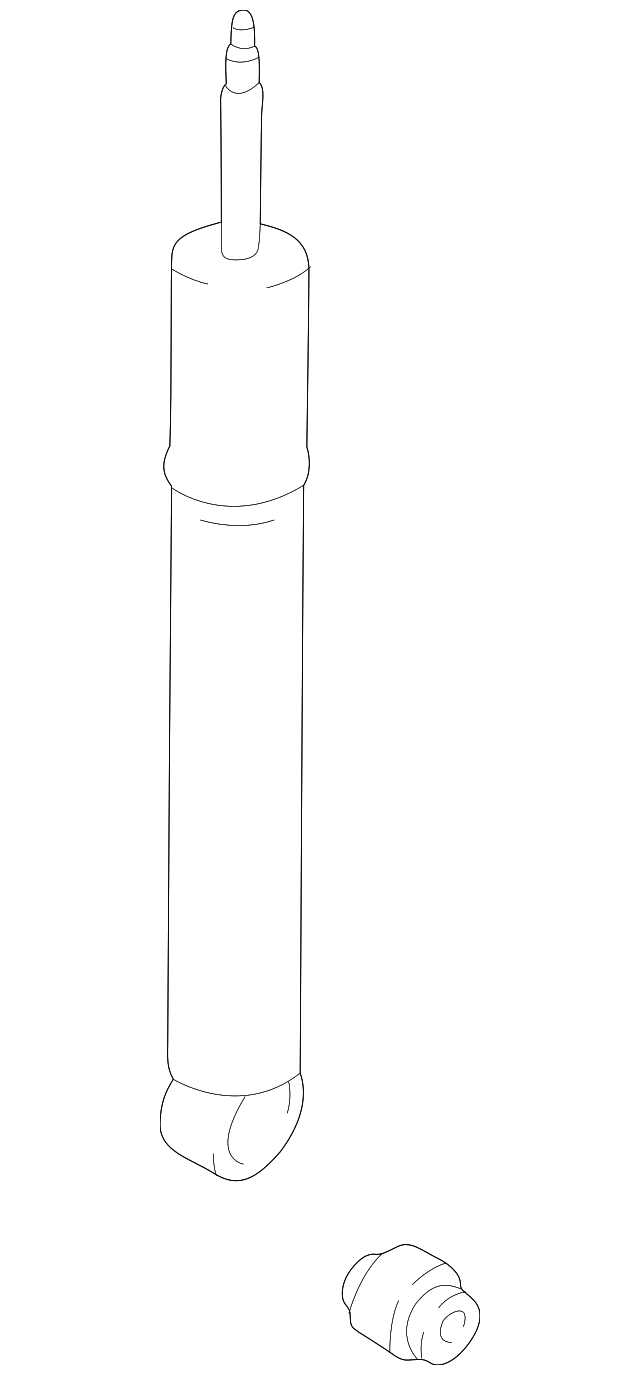 Damper-Suspensio (Jaguar OEM) MXD2140ABOEM