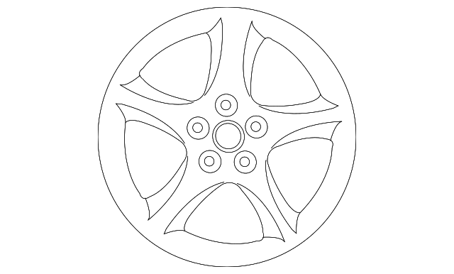 Wheel-Road-Alloy - Discontinued MXD6156CBOEM