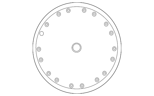 Wheel-Road-Alloy - Discontinued MXD6156KANOEM