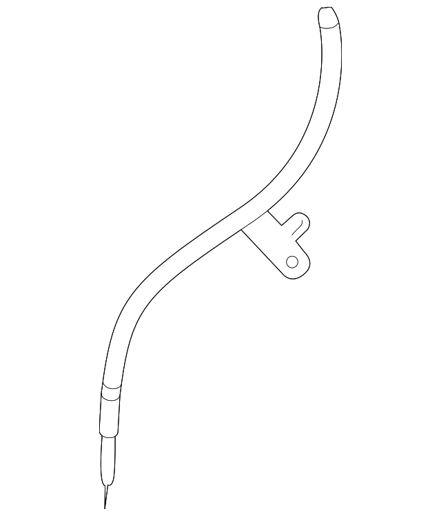 Tube-Dipstick - Discontinued (Jaguar OEM) NCA1706ABOEM
