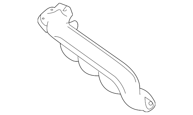Manifold-Exhaust - Discontinued (Jaguar OEM) NCA2900DAOEM