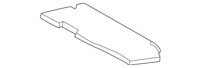 Pad - Discontinued (Jaguar OEM) NJA5987BAOEM
