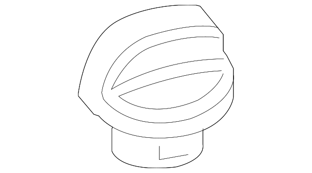 Cap-Fuel Filler (Jaguar OEM) NJD5942AFOEM