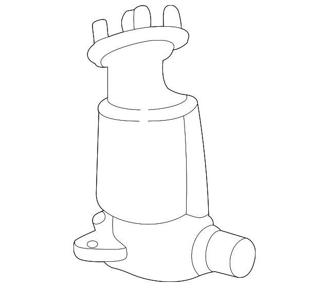 Downpipe-Exhaust - Discontinued (Jaguar OEM) NNE6700GDOEM
