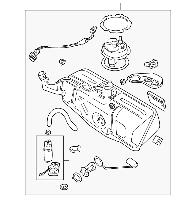 Jaguar Tank-Fuel NNF5908EE