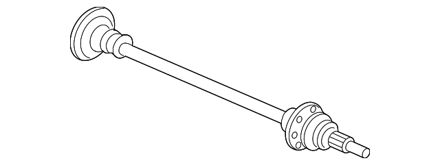 Halfshaft (Jaguar OEM) T2H10201OEM