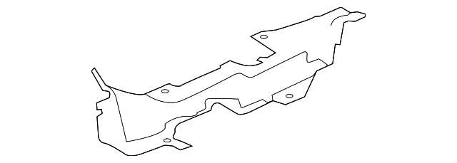 Heatshield (Jaguar OEM) T2H1048OEM