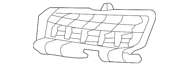Mesh-Grille (Jaguar OEM) T2H11356OEM