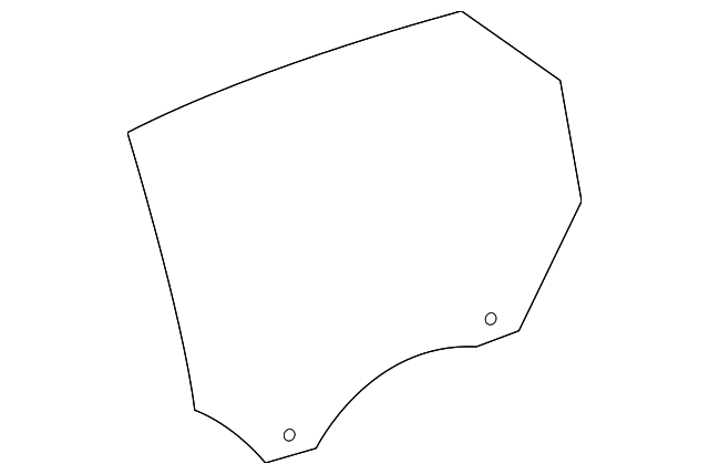 Glass-Door (Jaguar OEM) T2H1152OEM